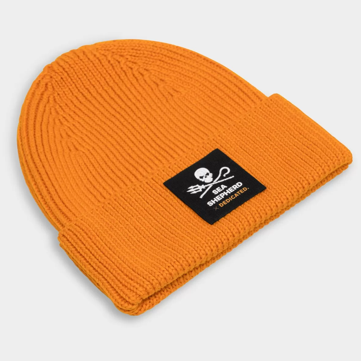 Beanies | DEDICATED Beanie Hemavan Jolly Patch Safety Orange