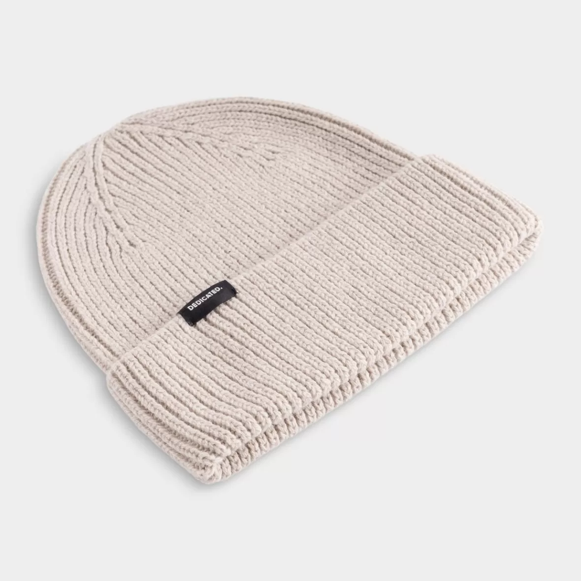 Beanies | DEDICATED Beanie Hemavan Wool Pearl White