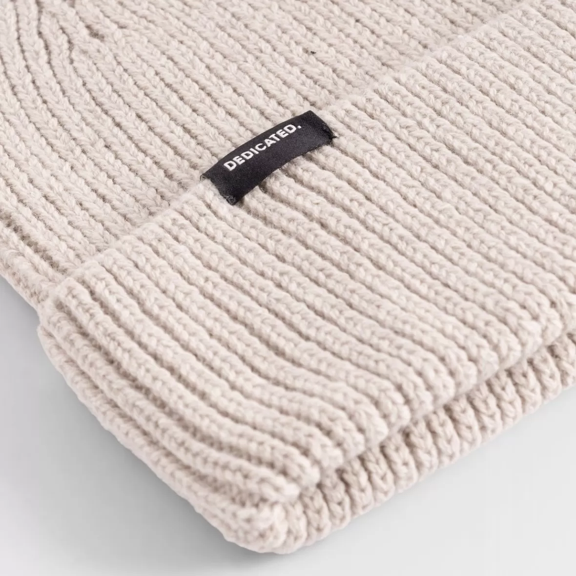 Beanies | DEDICATED Beanie Hemavan Wool Pearl White