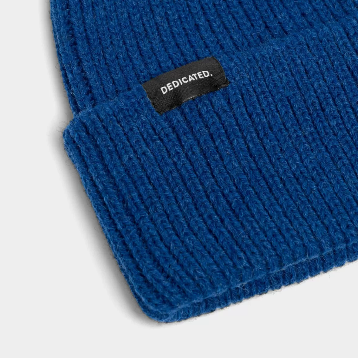 Beanies | DEDICATED Beanie Hemavan Wool Royal Blue