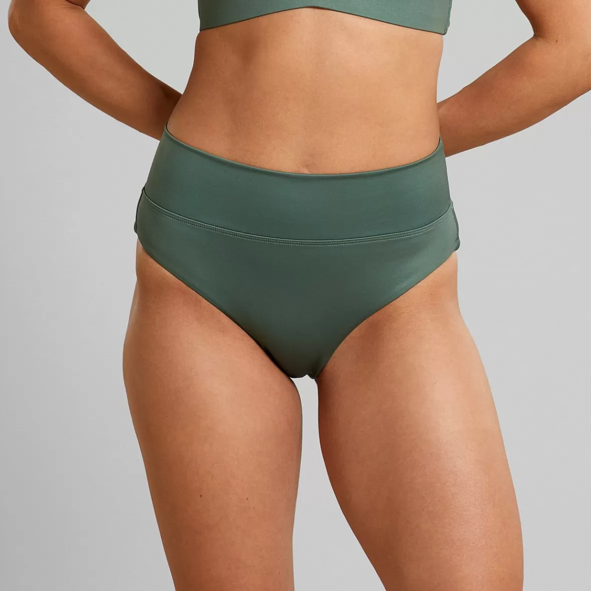 Swimwear | DEDICATED Bikini Pants Slite Leaf Green