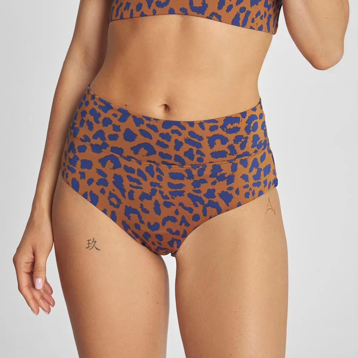 Swimwear | DEDICATED Bikini Pants Slite Leopard