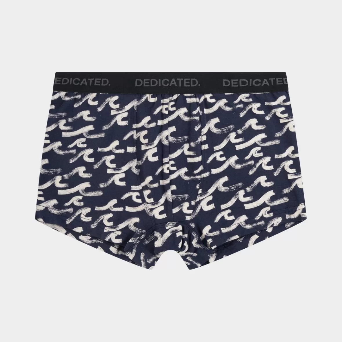 Underwear | DEDICATED Boxer Briefs Kalix Brush Wave Navy