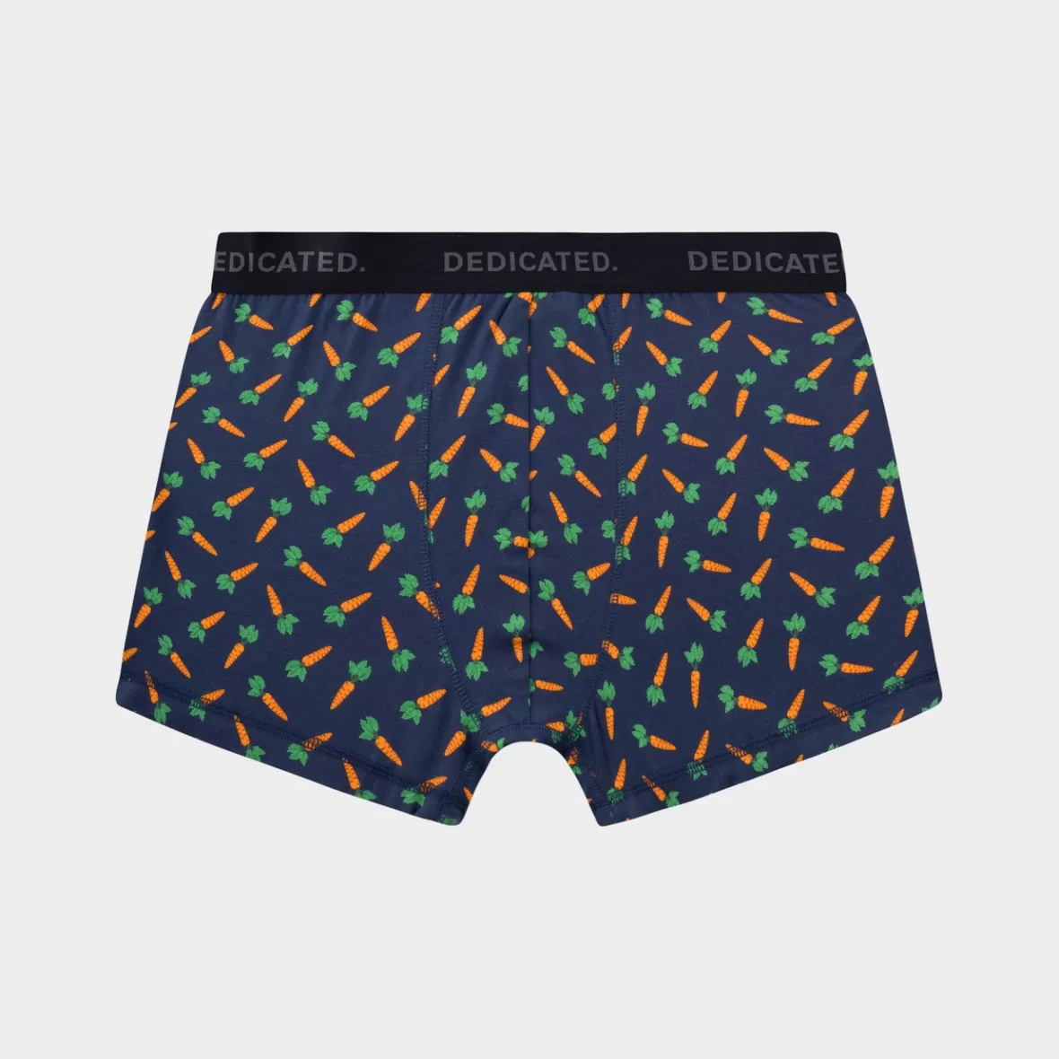 Underwear | DEDICATED Boxer Briefs Kalix Carrots Navy