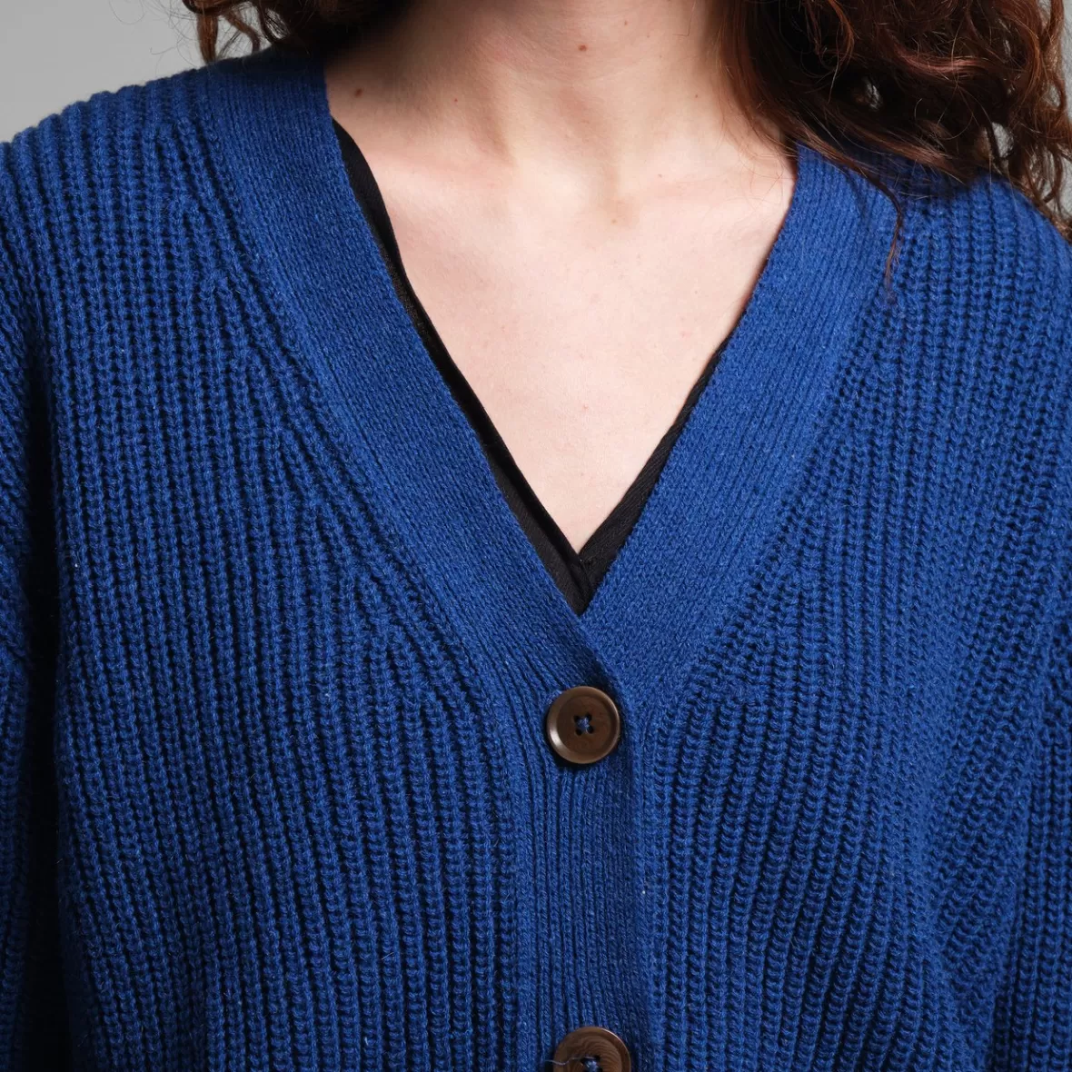 Knitwear | DEDICATED Cardigan Kanan Royal Blue