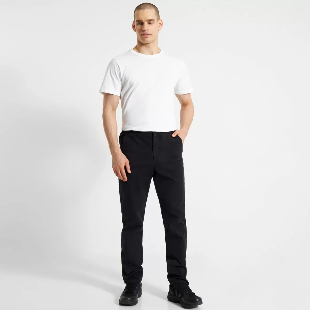 Pants | DEDICATED Chino Pants Sundsvall Black