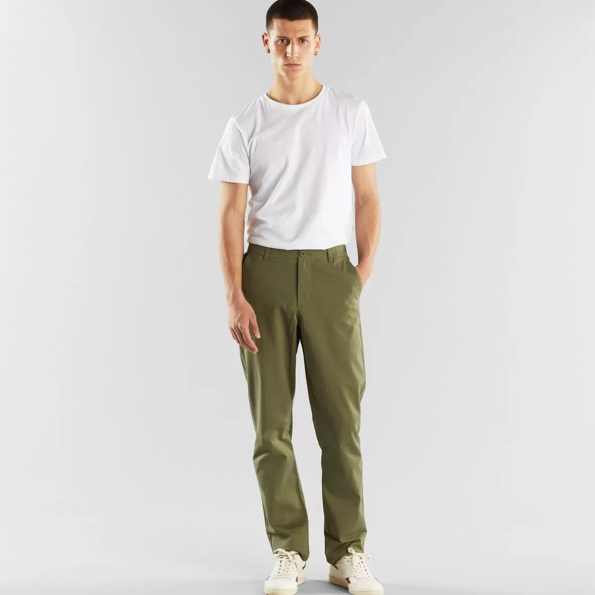 Pants | DEDICATED Chino Pants Sundsvall Leaf Green