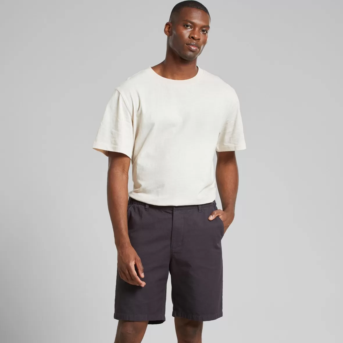 Shorts | DEDICATED Chino Shorts Nacka Canvas Phantom Black