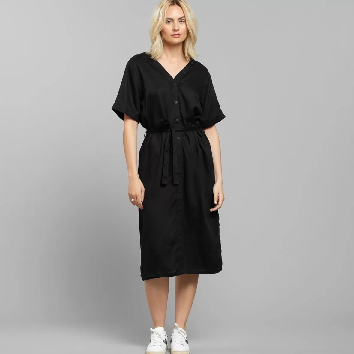 Dresses | DEDICATED Dress Bornholm Black