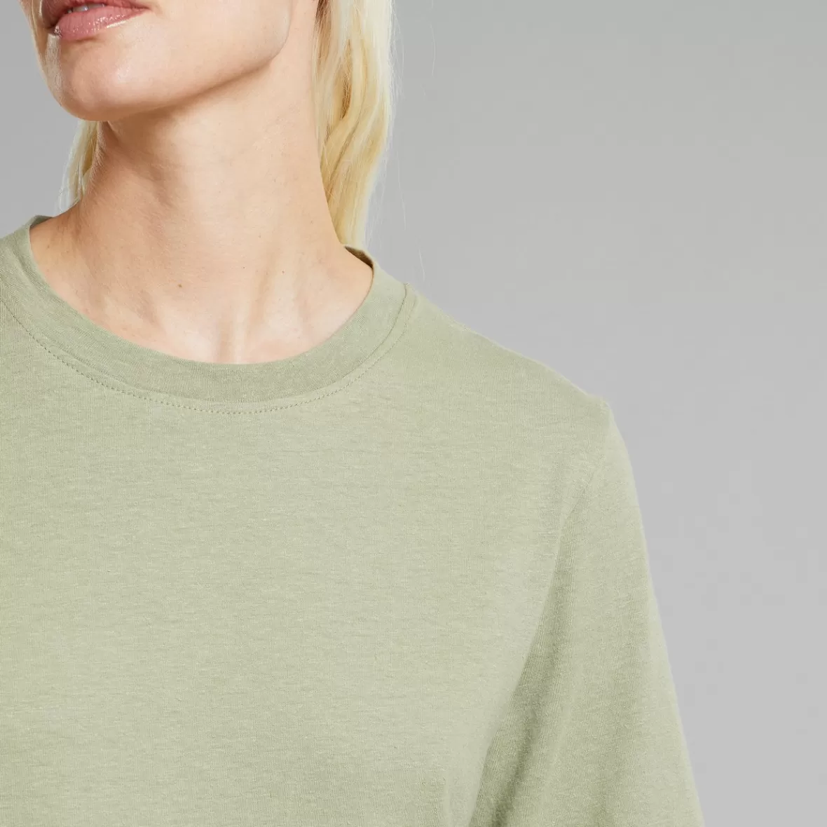 Dresses | DEDICATED Dress Lammhult Hemp Tea Green