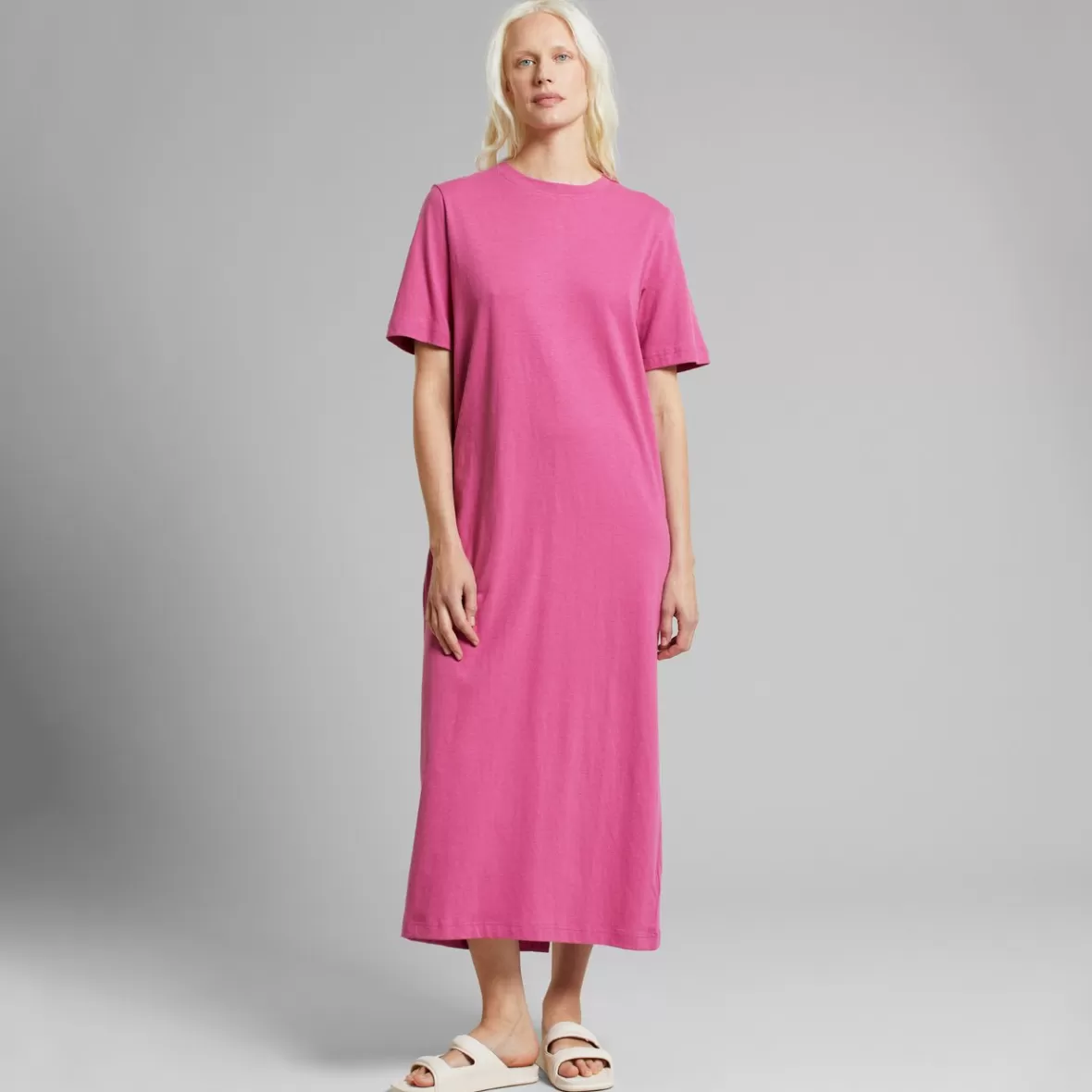 Dresses | DEDICATED Dress Lammhult Hemp Violet Purple