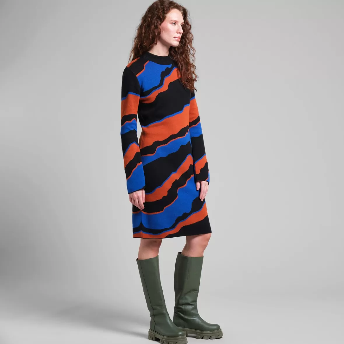 Dresses | DEDICATED Dress Lo Faded Mountains Multi Color