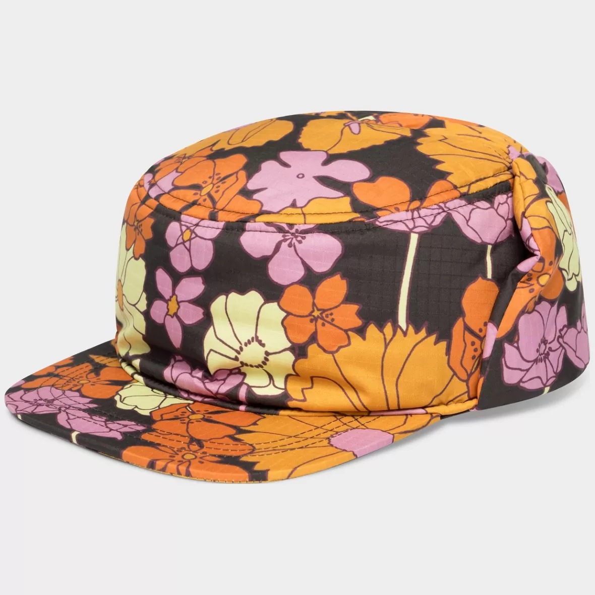 Caps | DEDICATED Earflap Cap Jokkmokk Flower Power Multi Color
