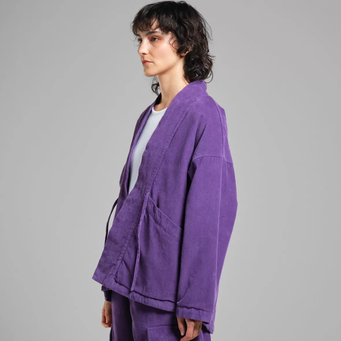 Jackets | DEDICATED Jacket Sickla Corduroy Picasso Purple