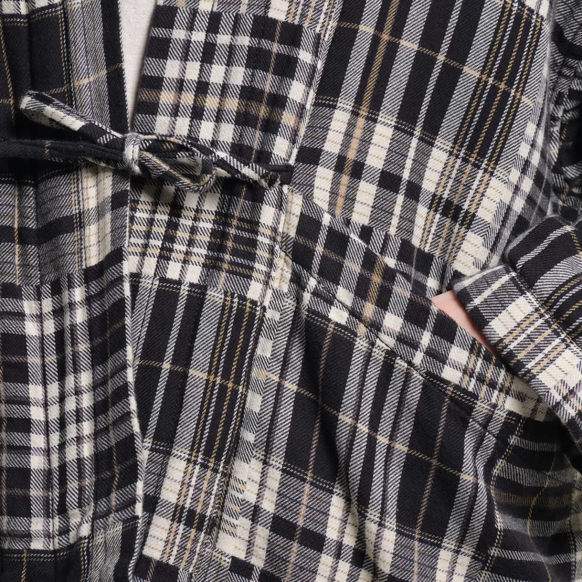 Jackets | DEDICATED Jacket Sickla Flannel Patchwork Black