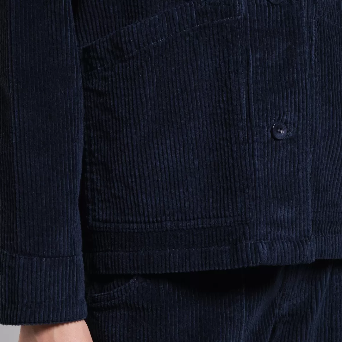 Jackets | DEDICATED Jacket Stiby Corduroy Navy