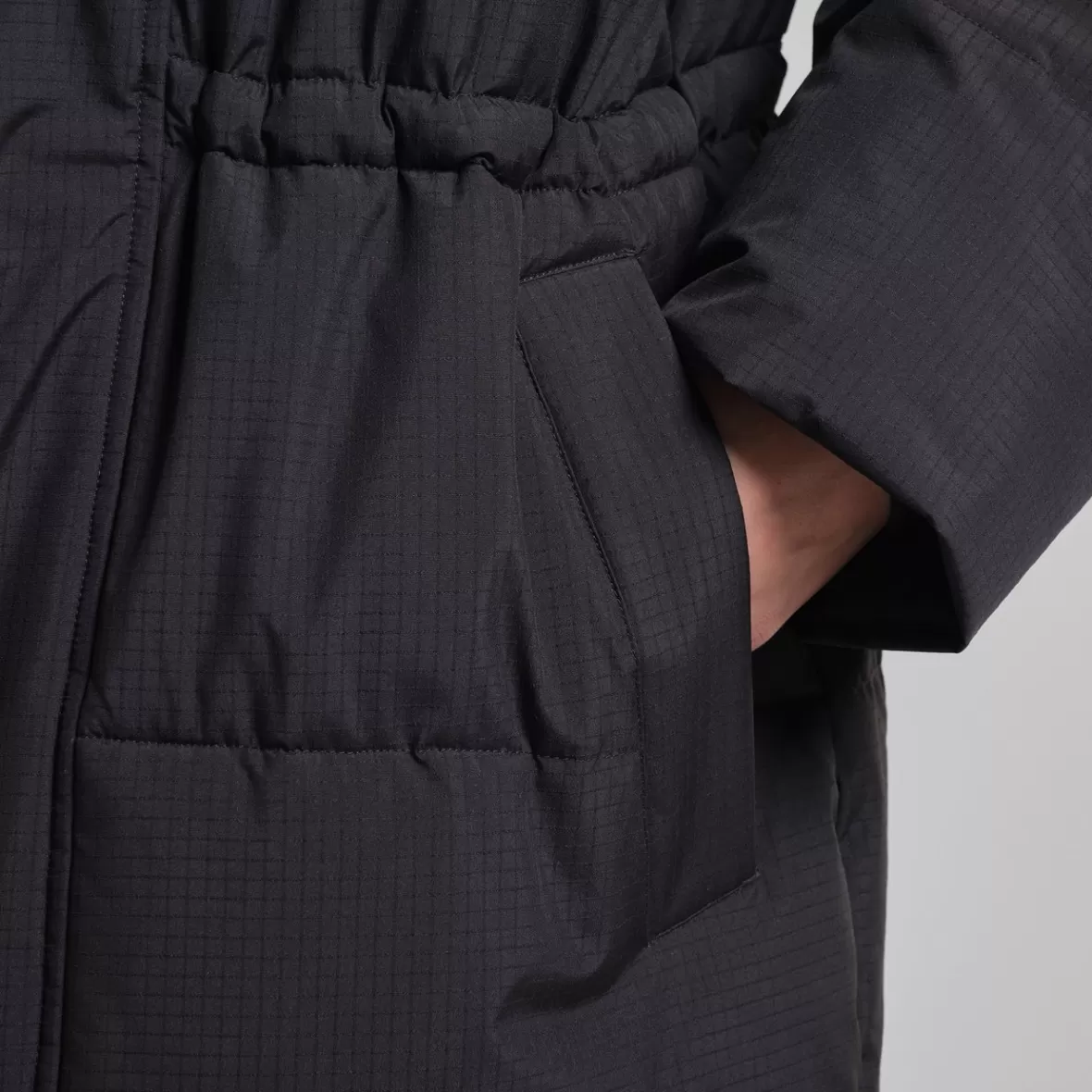 Jackets | DEDICATED Long Puffer Jacket Karmas Black