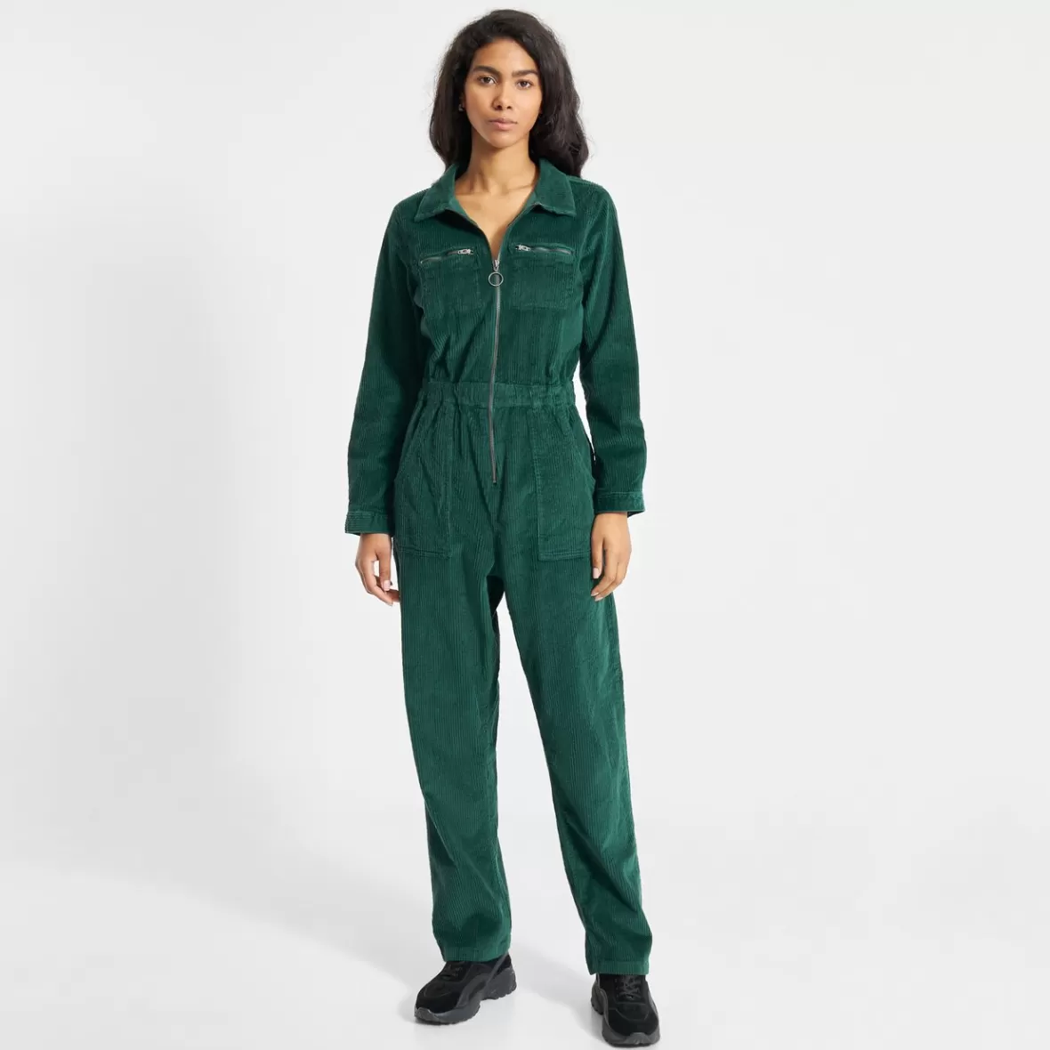 Jumpsuits | DEDICATED Overall Hultsfred Corduroy Dark Green