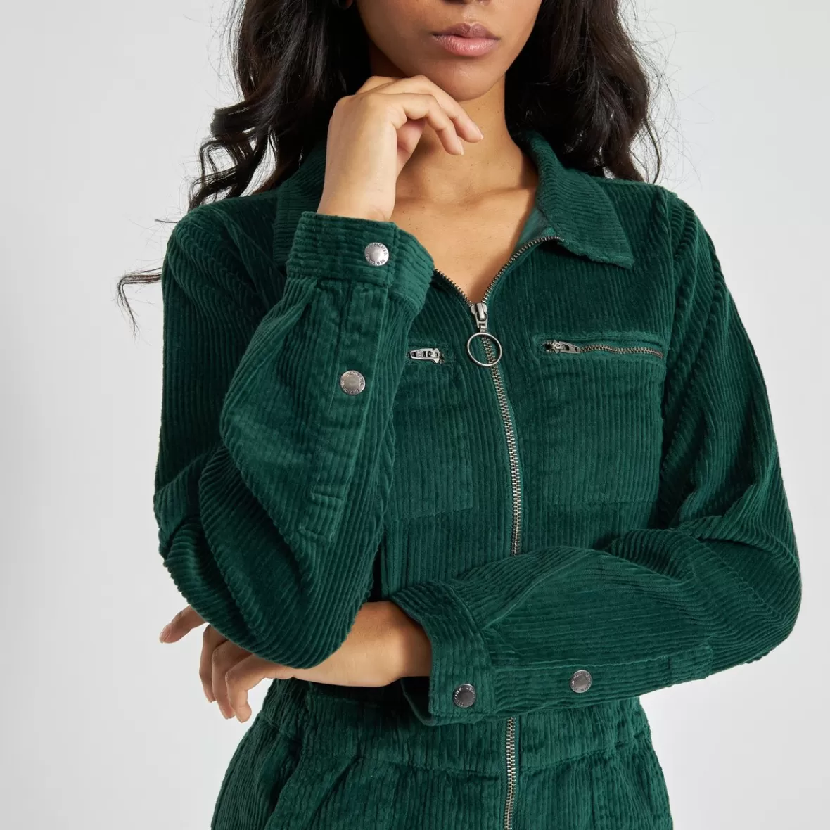 Jumpsuits | DEDICATED Overall Hultsfred Corduroy Dark Green