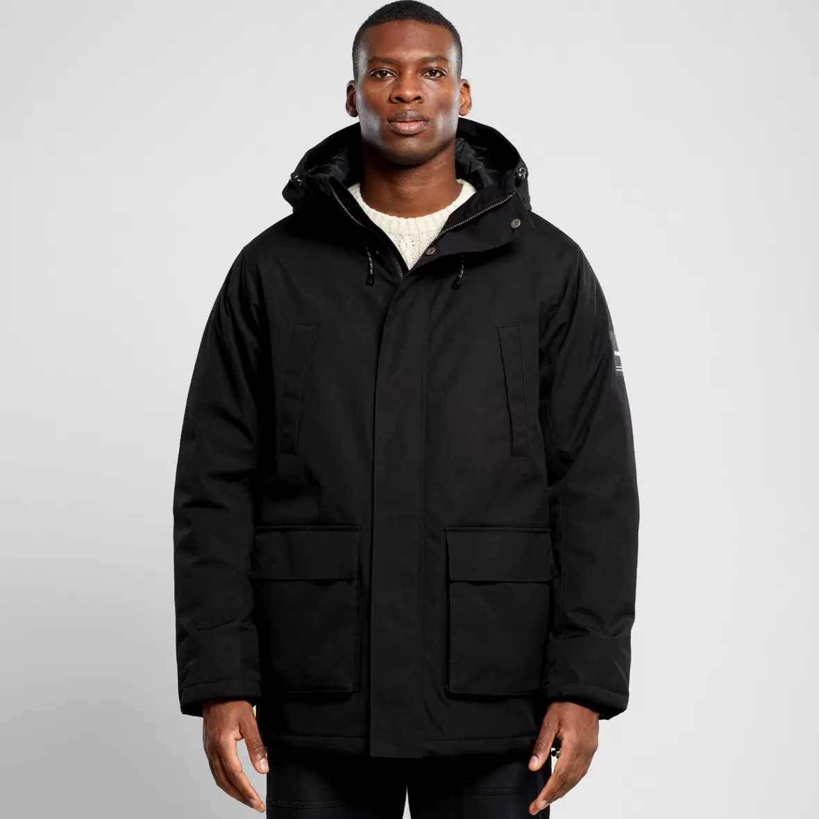 Jackets | DEDICATED Parka Jacket Stavanger Black