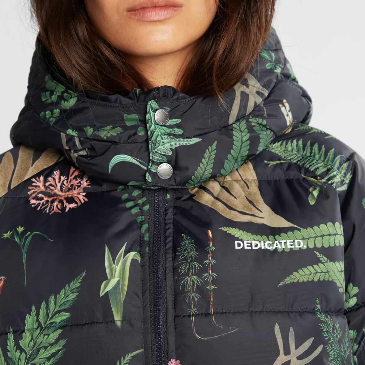 Jackets | DEDICATED Puffer Jacket Boden Secret Garden