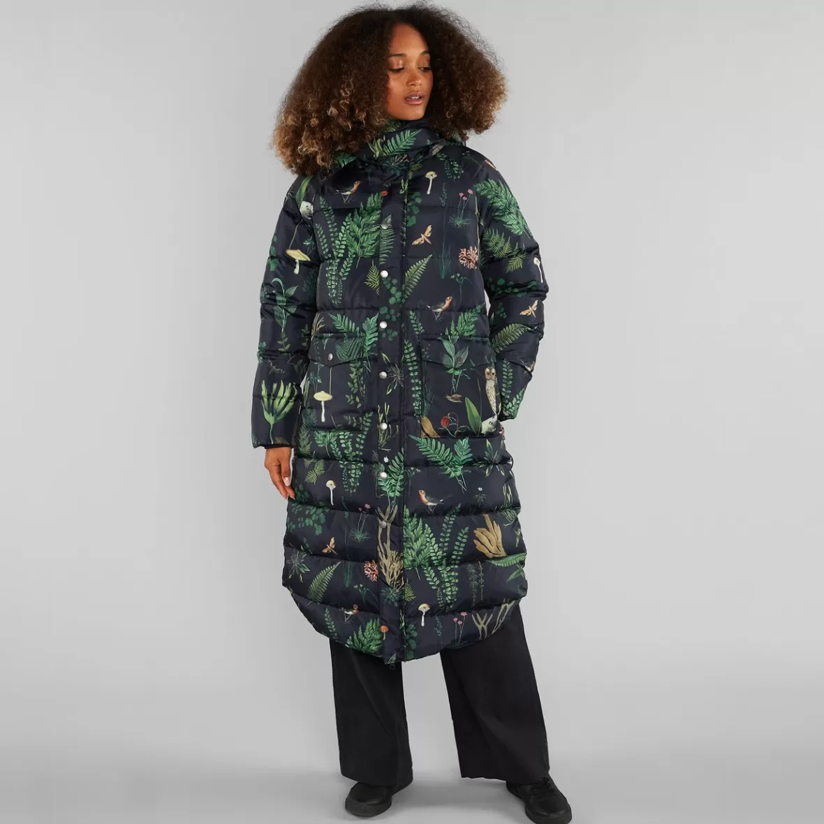 Jackets | DEDICATED Puffer Jacket Haparanda Secret Garden