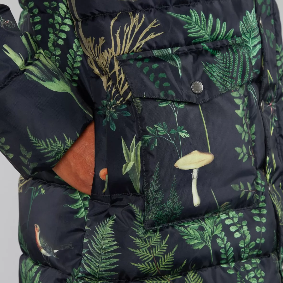 Jackets | DEDICATED Puffer Jacket Haparanda Secret Garden