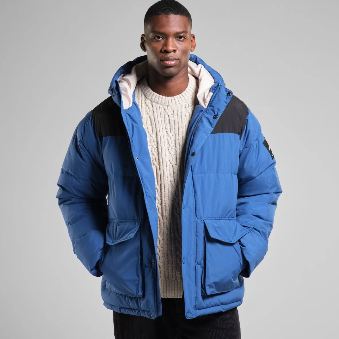 Jackets | DEDICATED Puffer Jacket Vasa True Blue