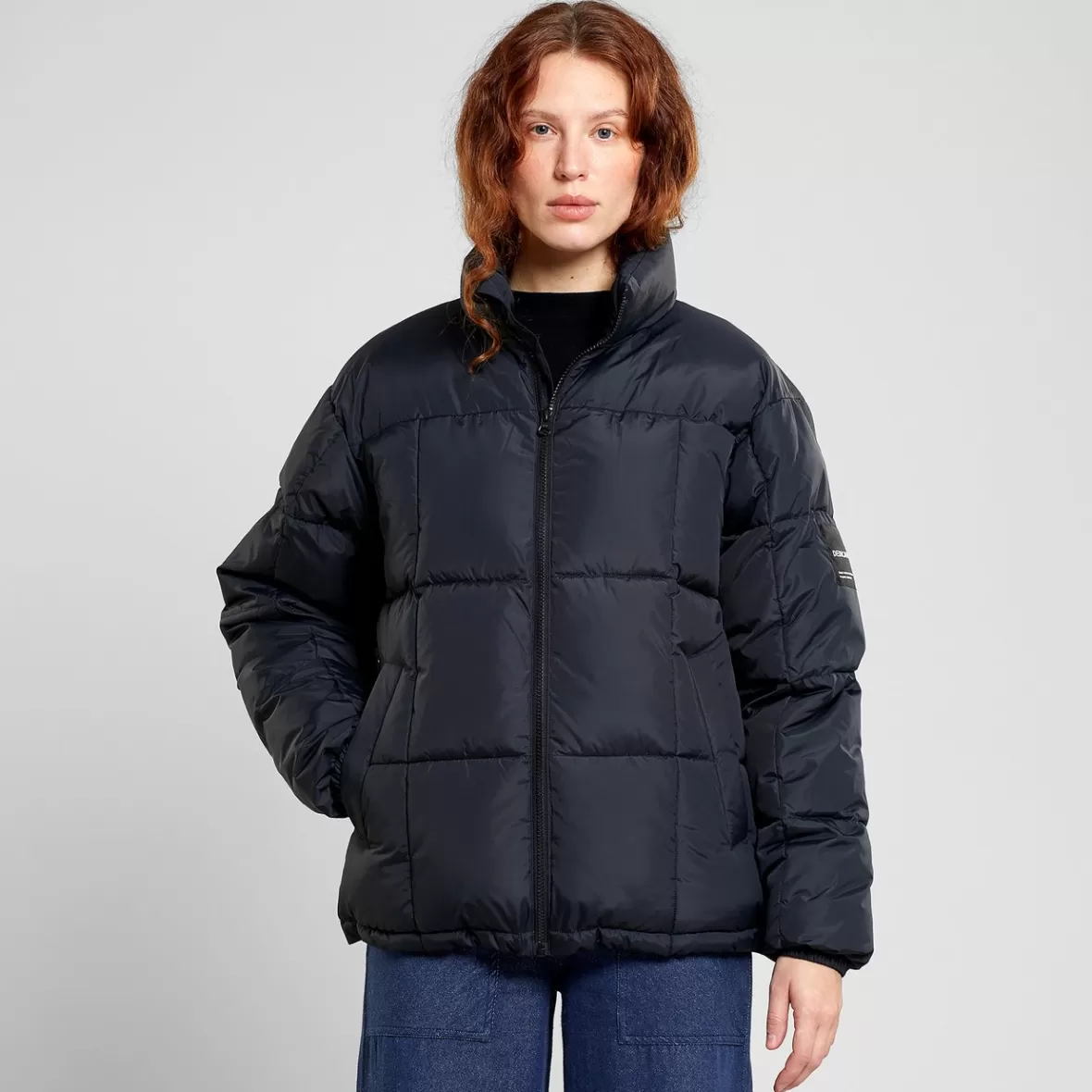 Jackets | Jackets | DEDICATED Puffer Sorsele Square Quilt Black