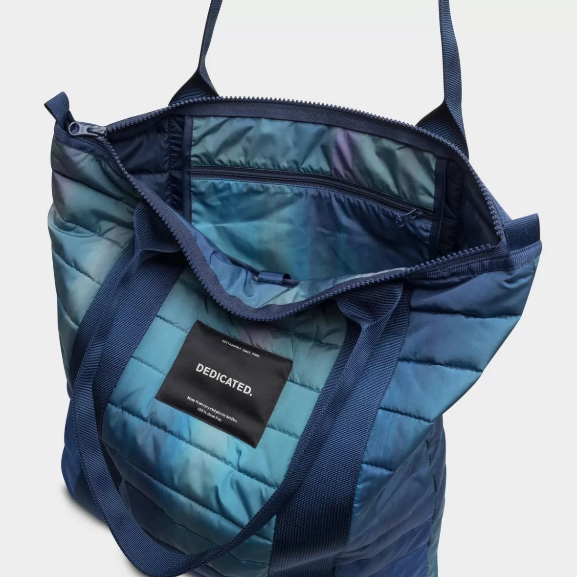 Tote Bags | DEDICATED Quilted Totebag Kastrup Abstract Light Multi Color