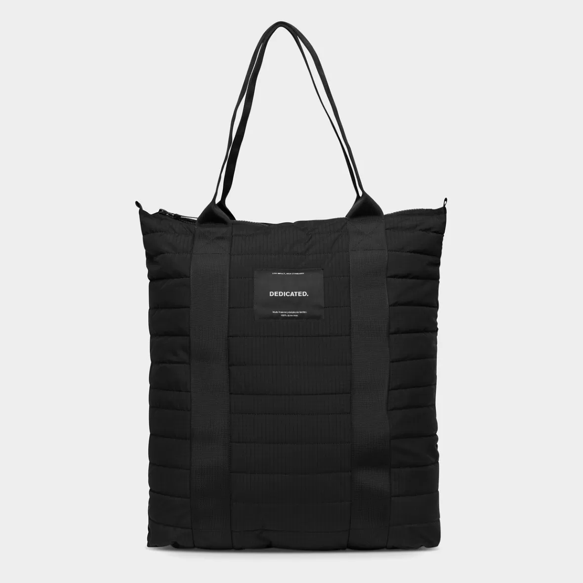 Tote Bags | DEDICATED Quilted Totebag Kastrup Black