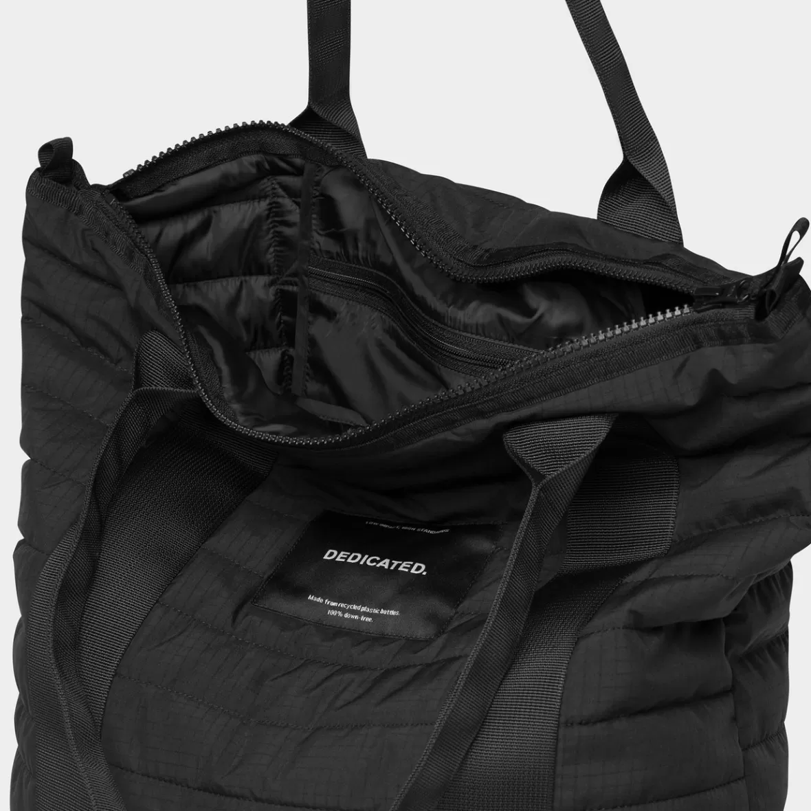 Tote Bags | DEDICATED Quilted Totebag Kastrup Black