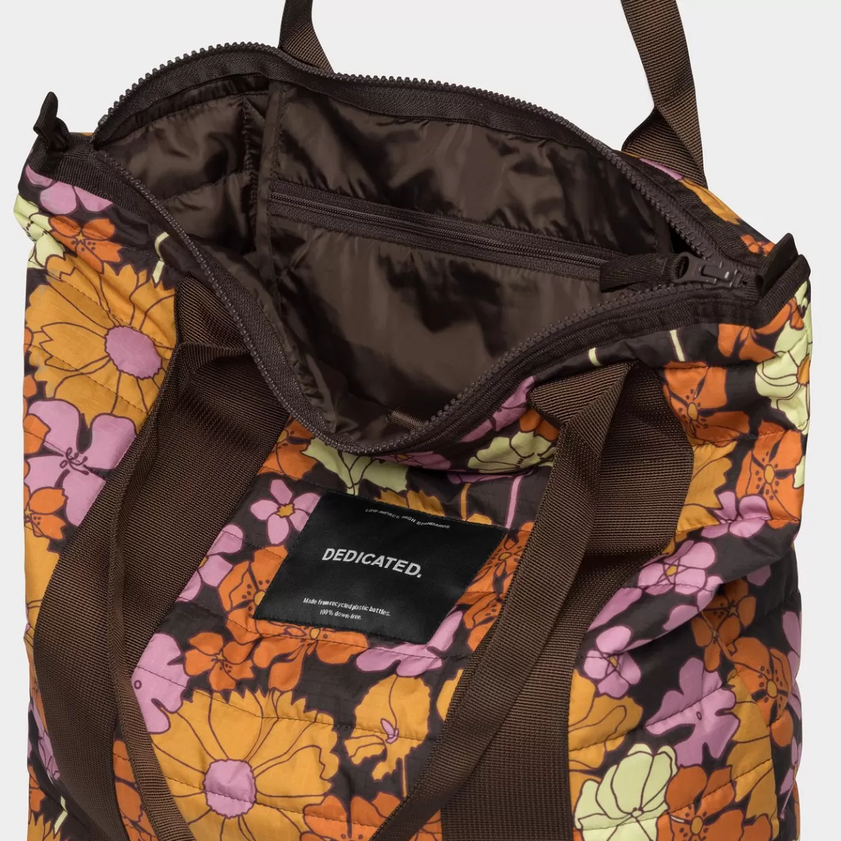 Tote Bags | DEDICATED Quilted Totebag Kastrup Flower Power Multi Color