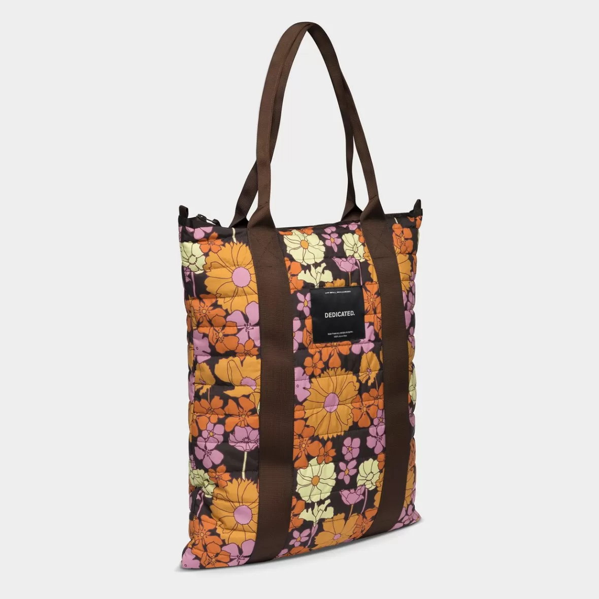 Tote Bags | DEDICATED Quilted Totebag Kastrup Flower Power Multi Color