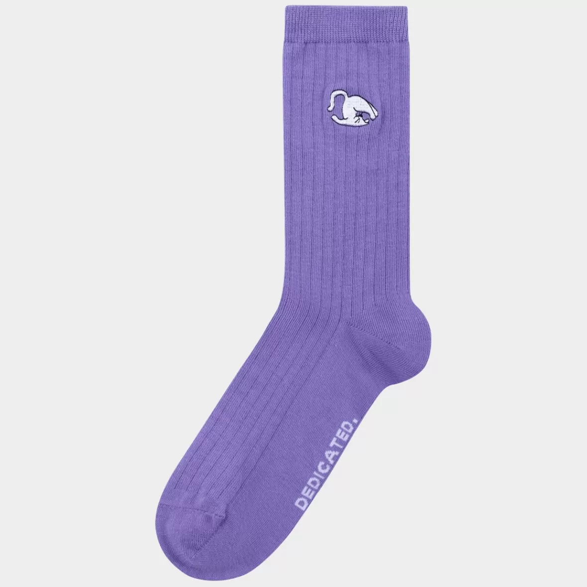 Socks | Socks | DEDICATED Rib Socks Knivsta Yoga Cats 3-pack