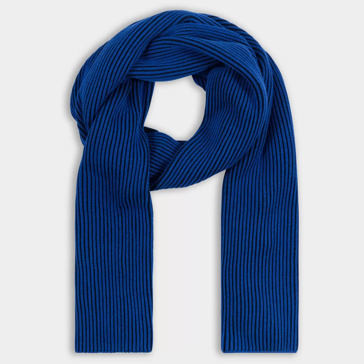 Scarves | DEDICATED Scarf Norrfors Brioche Black/Blue