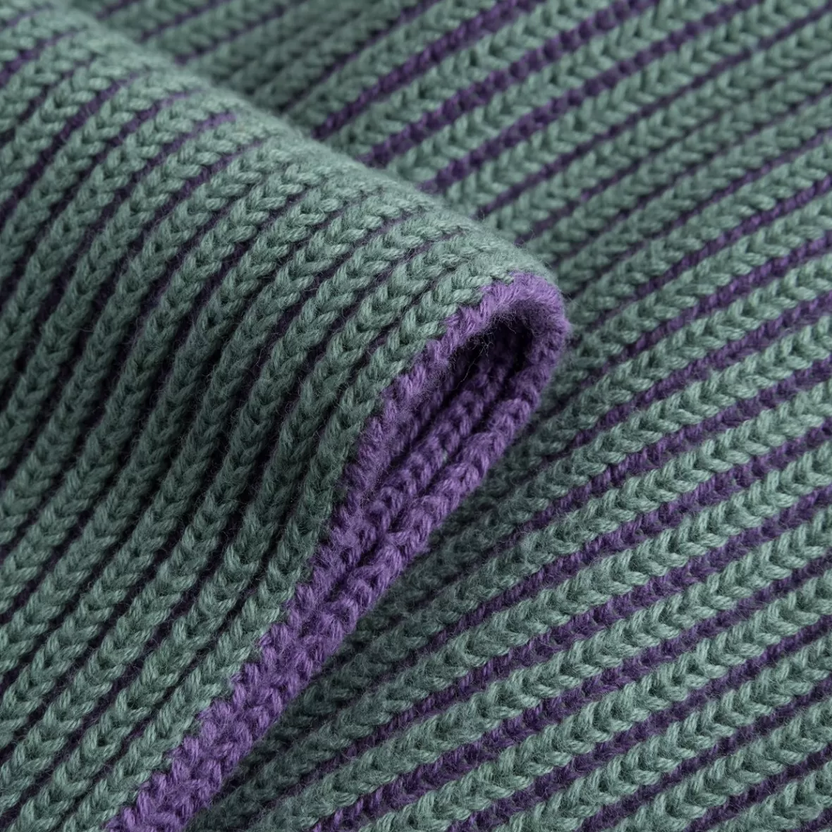 Scarves | DEDICATED Scarf Norrfors Brioche Purple/Green