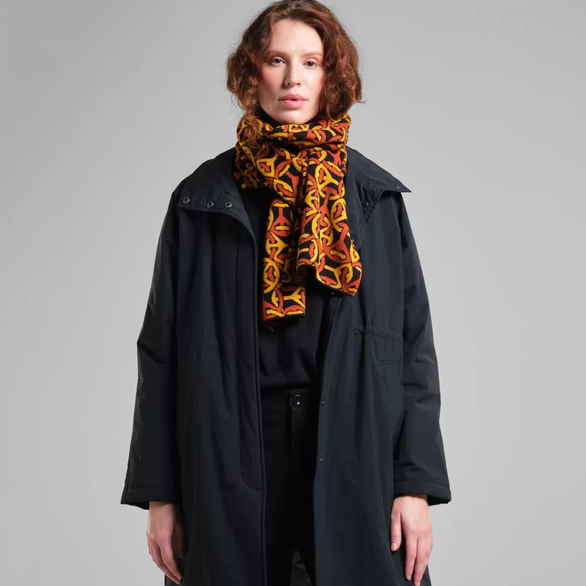Scarves | DEDICATED Scarf Rossberga Peace Link Multi Color
