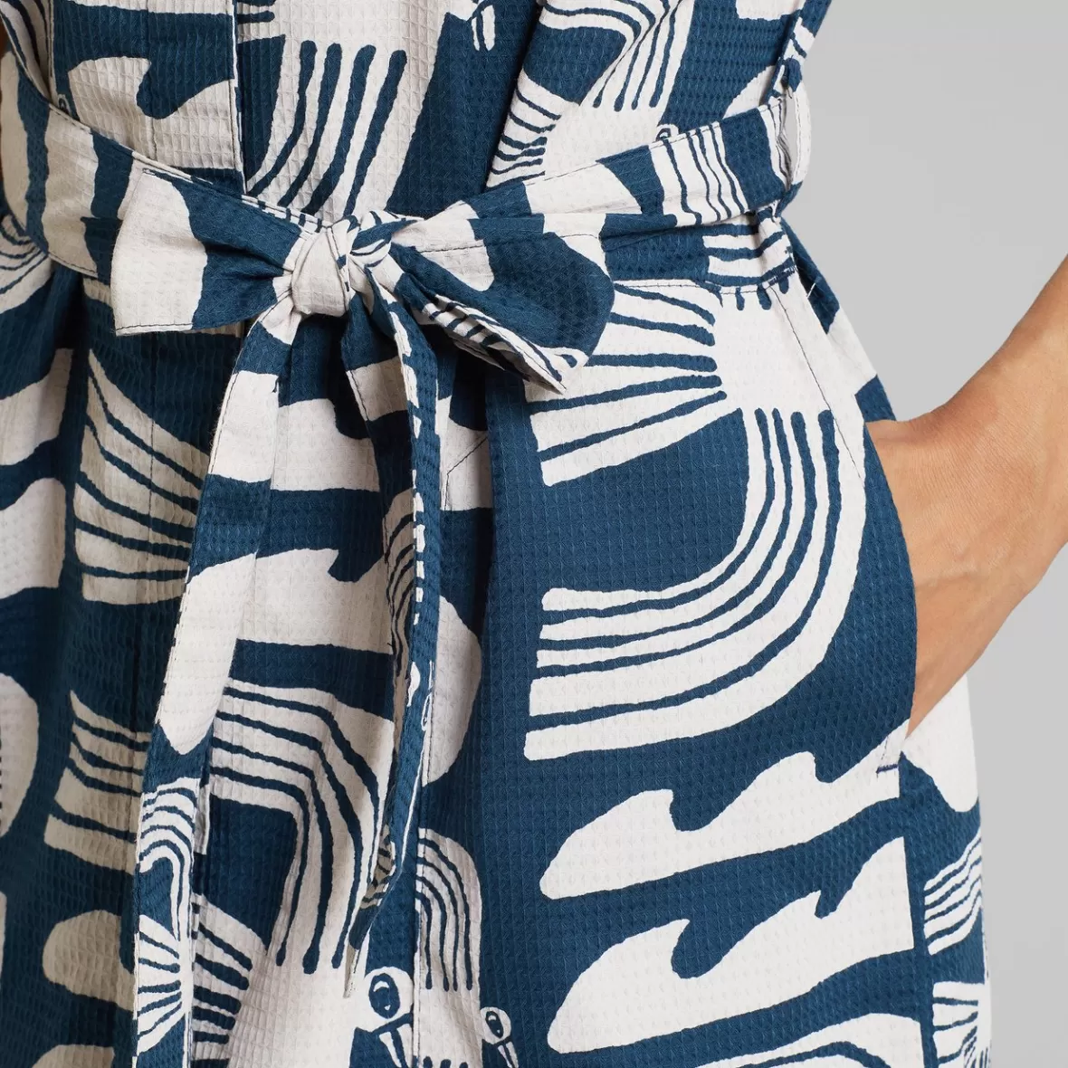 Dresses | DEDICATED Shirt Dress Orrefors Seagulls Majolica Blue