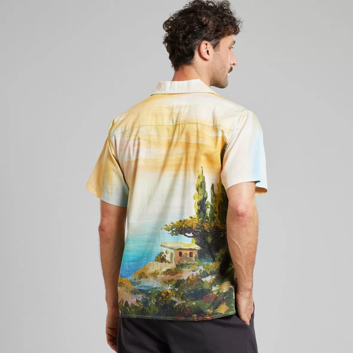 Shirts | DEDICATED Shirt Marstrand Oceanview Multi Color