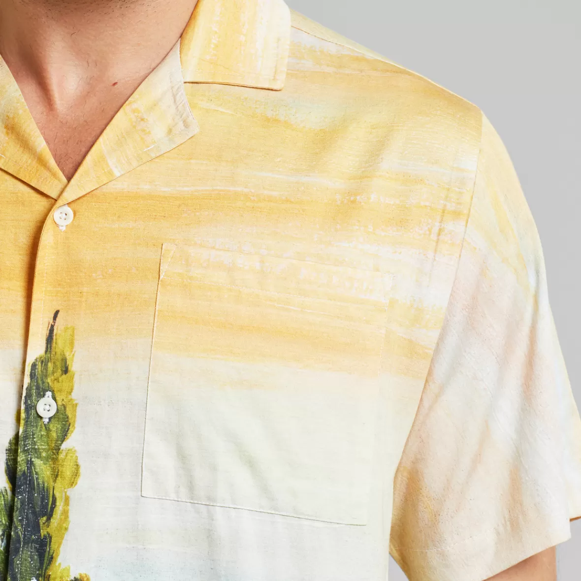 Shirts | DEDICATED Shirt Marstrand Oceanview Multi Color