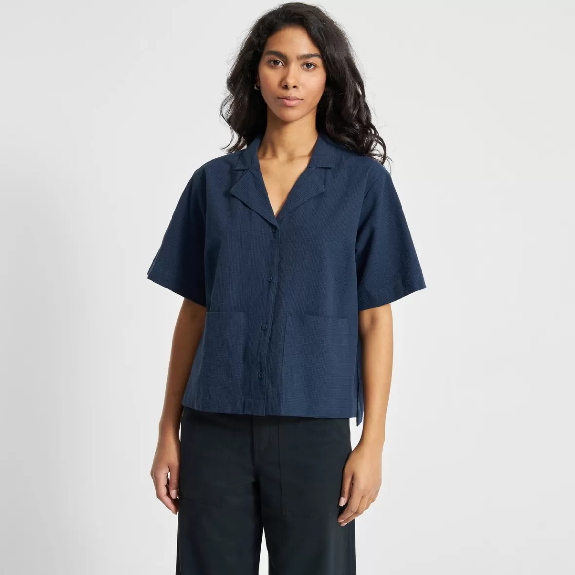 Shirts & Blouses | DEDICATED Shirt Valje Navy