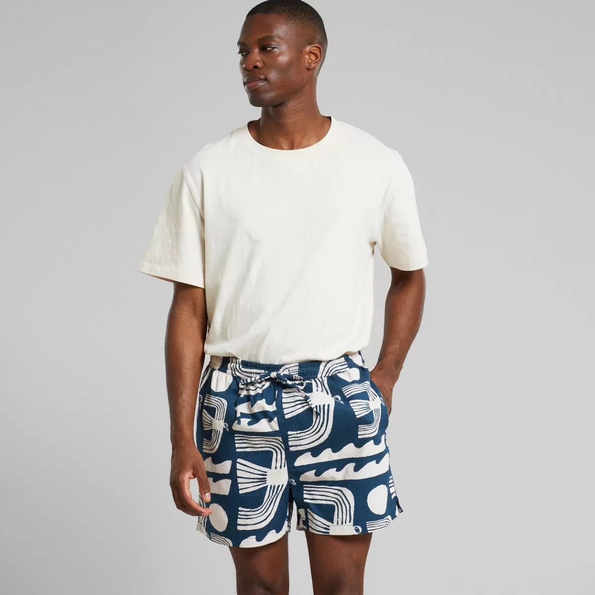 Shorts | DEDICATED Shorts Essingen Seagulls Majolica Blue