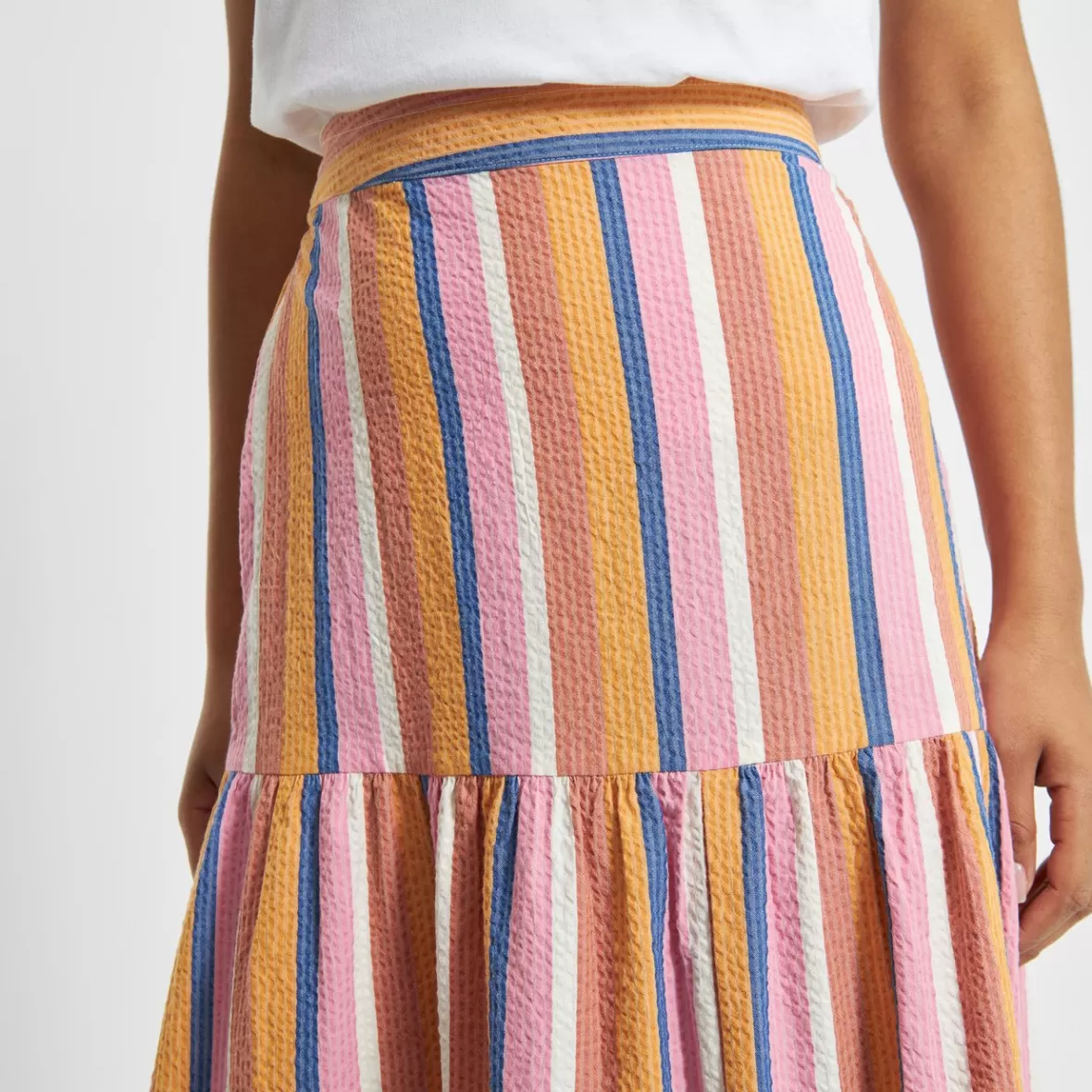 Skirts | DEDICATED Skirt Finnhamn Stripe Multi Color