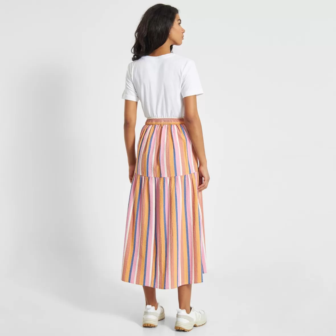 Skirts | DEDICATED Skirt Finnhamn Stripe Multi Color