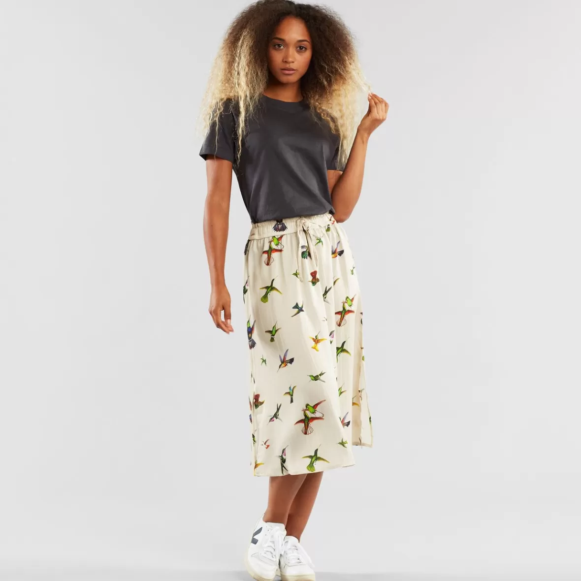 Skirts | DEDICATED Skirt Klippan Flying Hummingbirds Multi Color