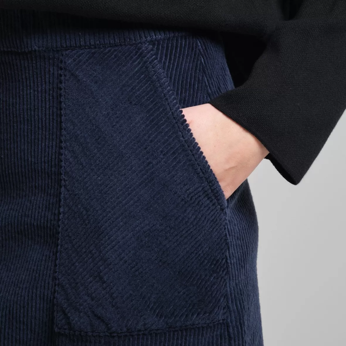 Skirts | DEDICATED Skirt Majorna Corduroy Navy