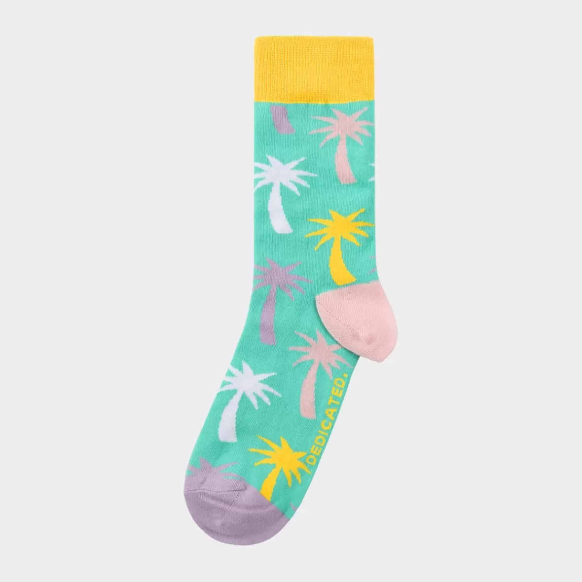 Socks | Socks | DEDICATED Socks Sigtuna Big Palms Green