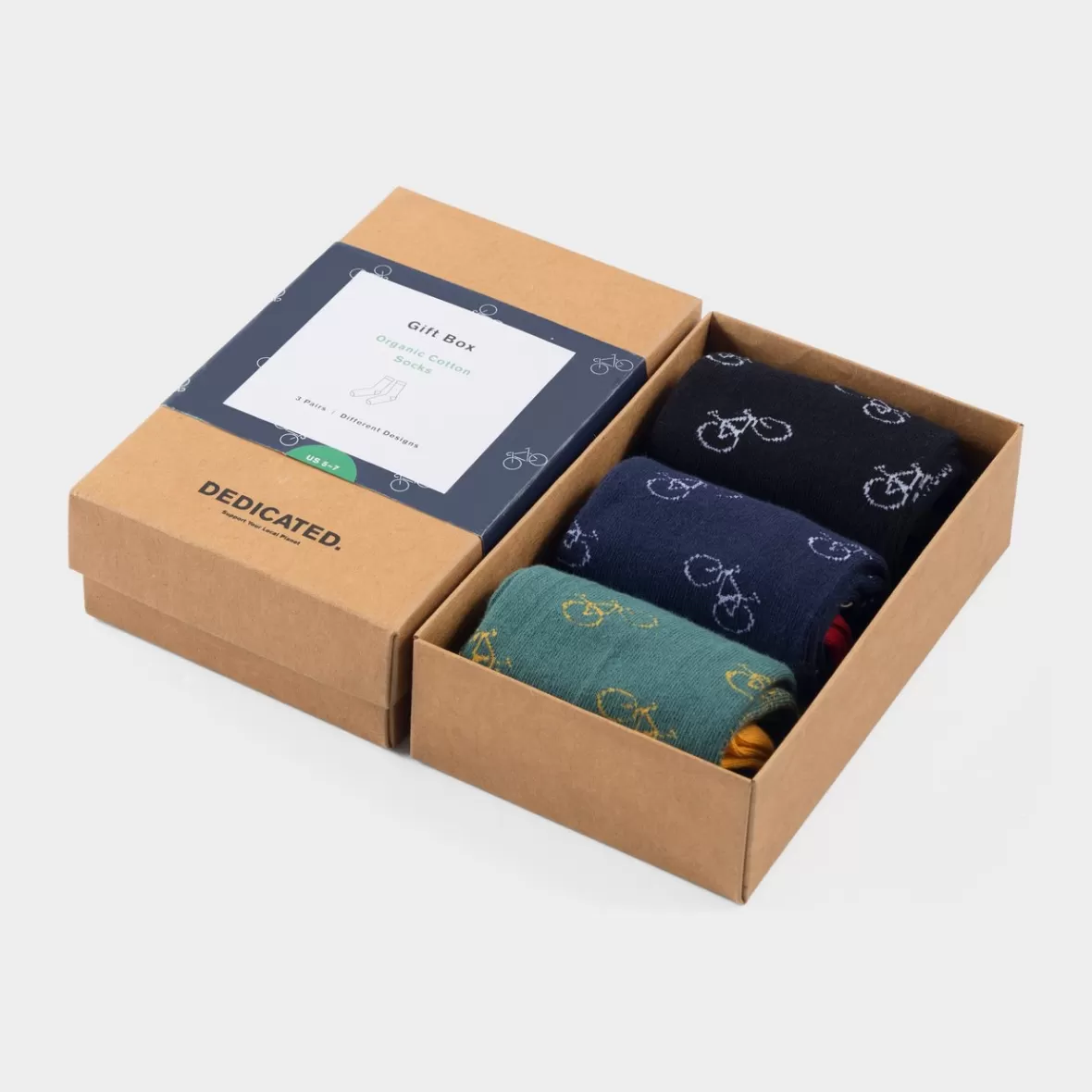 Socks | Socks | DEDICATED Socks Sigtuna Bike 3-pack