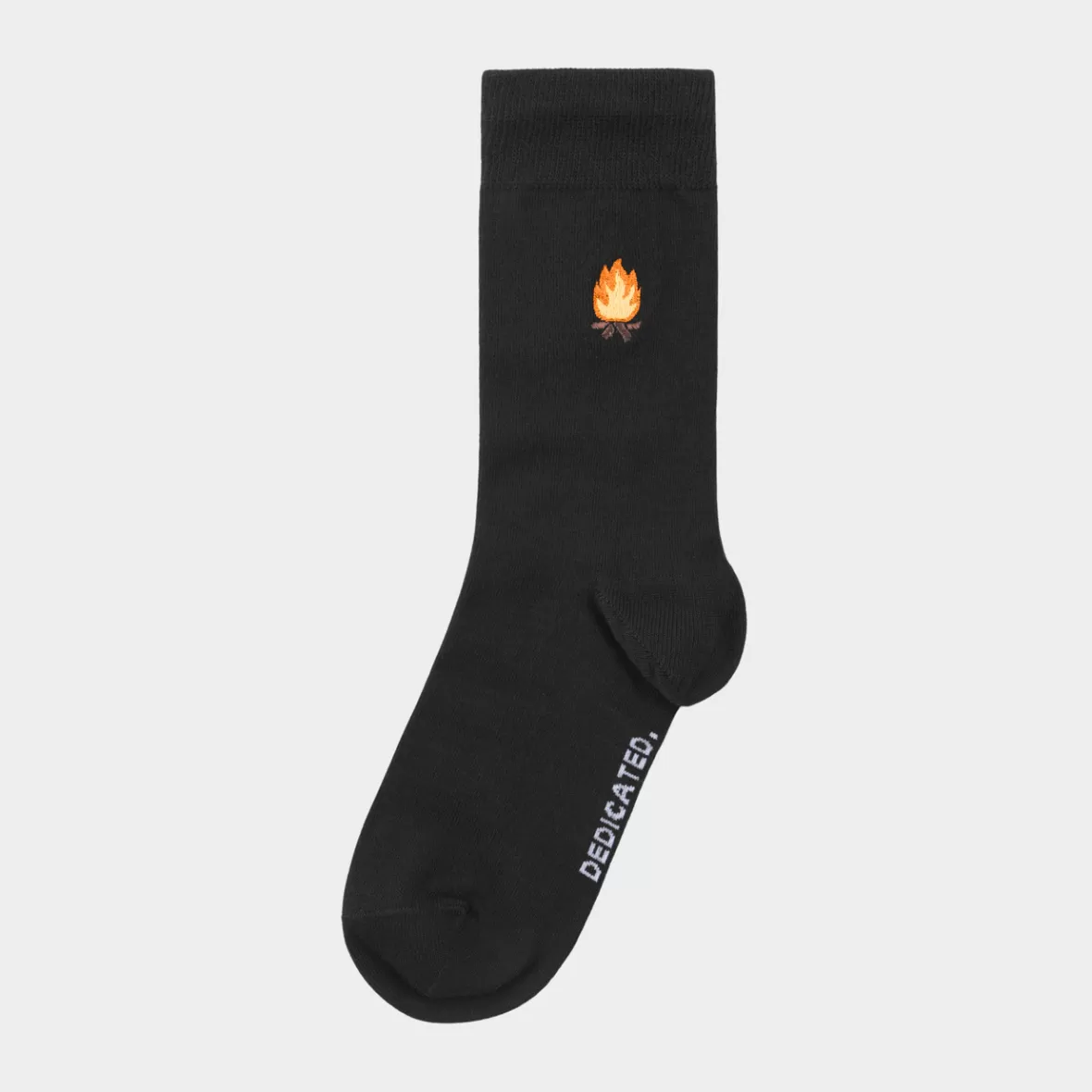 Socks | Socks | DEDICATED Socks Sigtuna Camp Fire Black